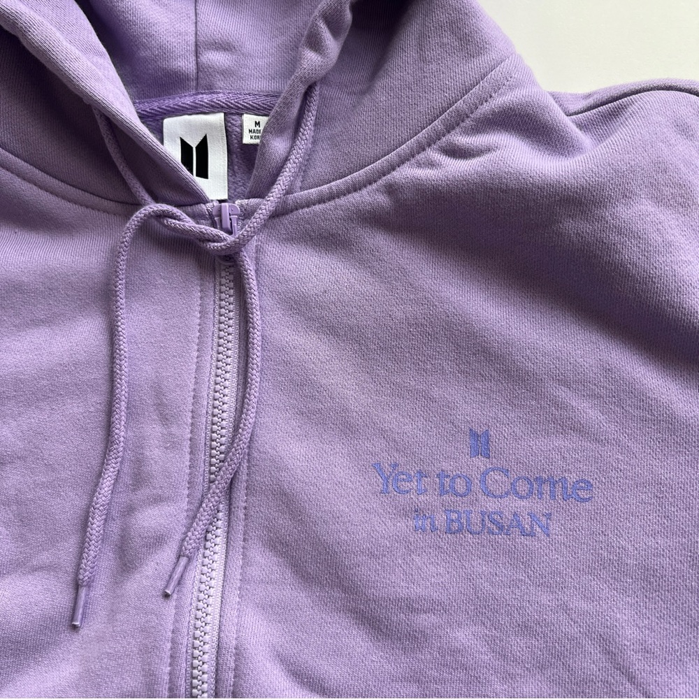 AUTHENTIC!! BTS Yet To Come in Busan Zip Hoodie Jacket
